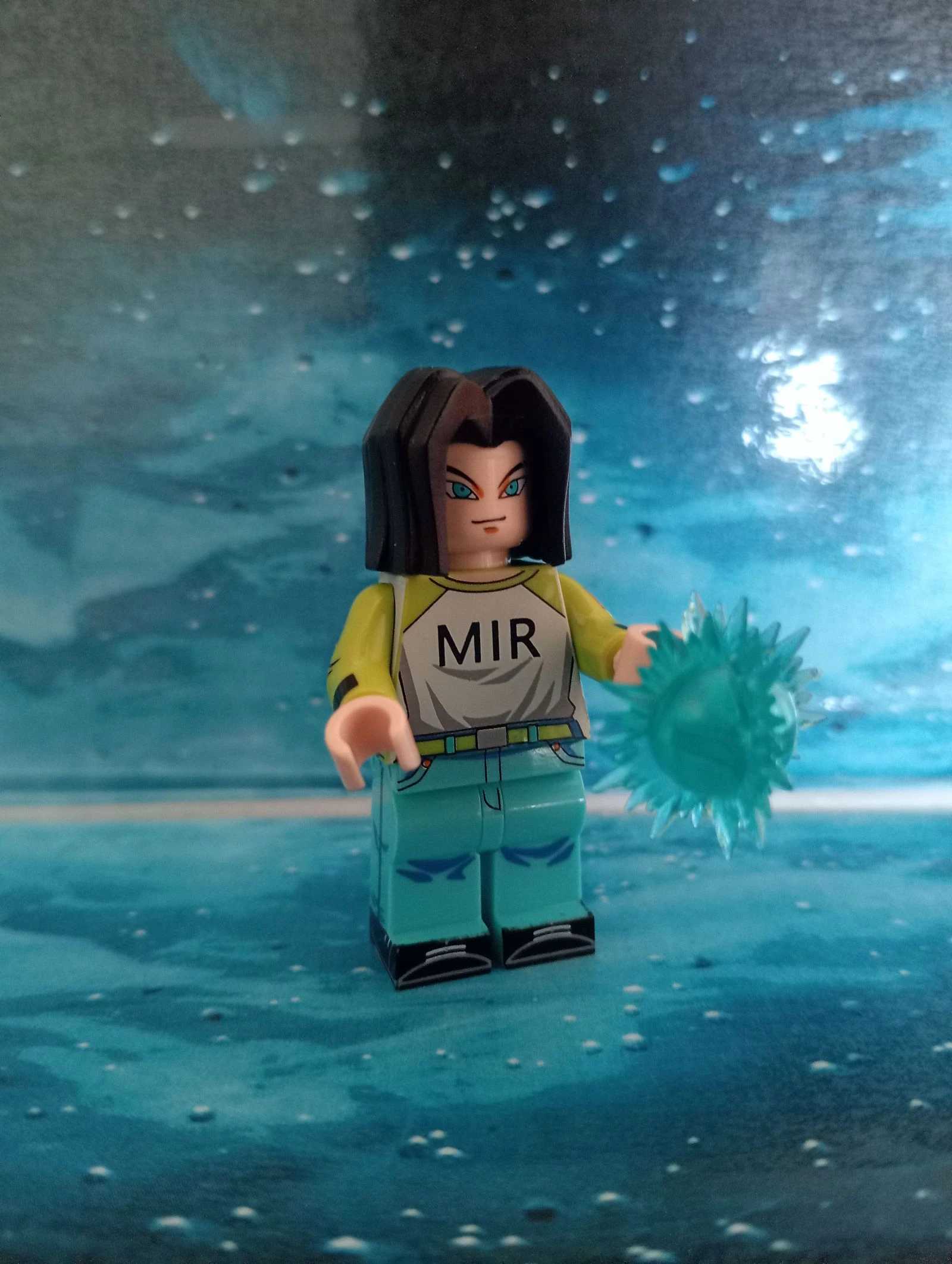 Figura Dragon Ball tipo LEGO